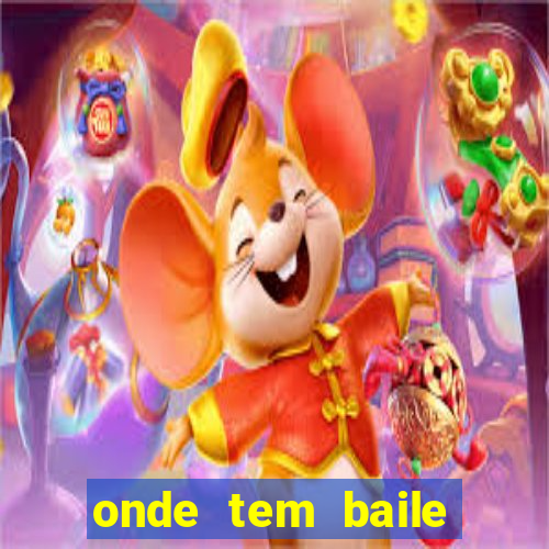 onde tem baile hoje em joinville